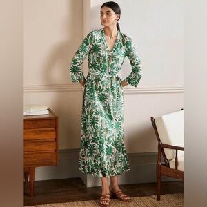 Boden Jersey Kaftan Midi Dress 6